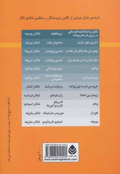 تئوری استانیسلاوسکی درپرورش هنرپیشه
